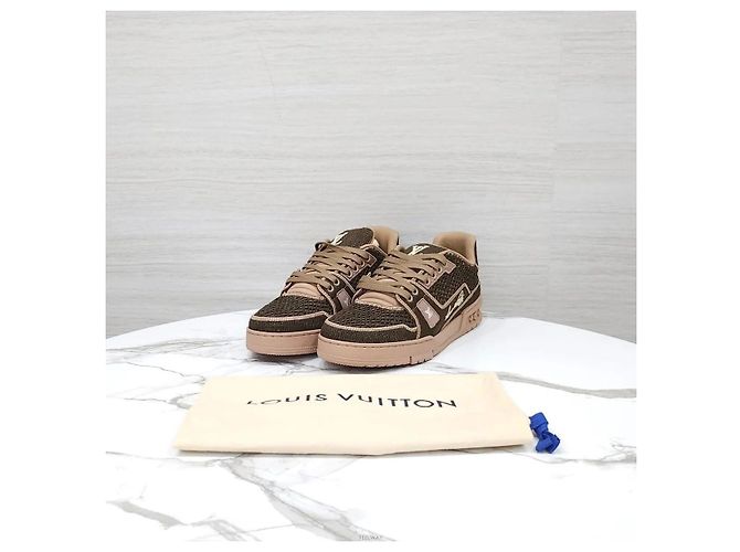 Louis Vuitton Baskets Raffia Trainer - vue 7