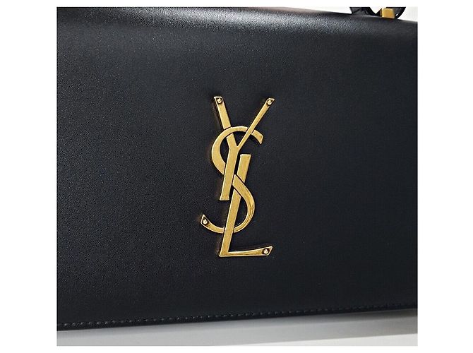 Autre Marque Borsa a spalla con patta a fisarmonica - vista 3