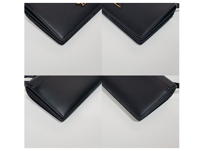 Autre Marque Borsa a spalla con patta a fisarmonica - vista 8