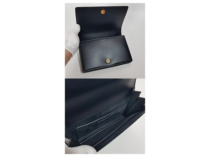 Autre Marque Borsa a spalla con patta a fisarmonica - vista 9
