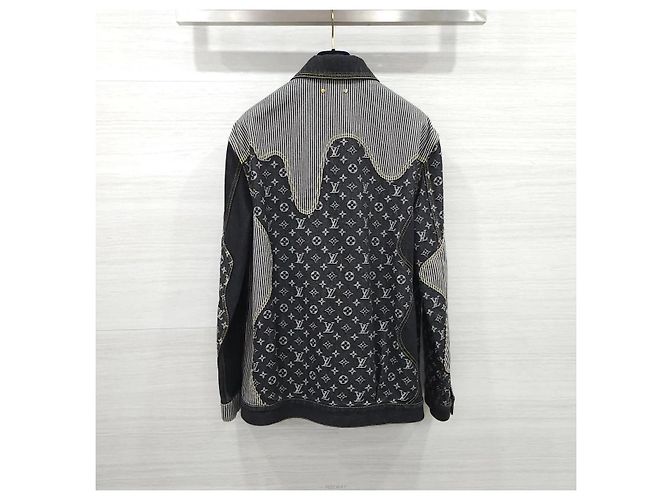 Louis Vuitton Nigo Monogram Crazy Denim Workwear Jacke - Ansicht 2