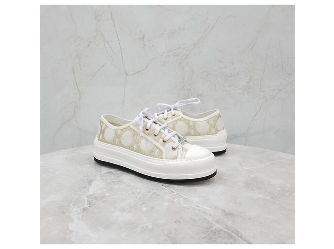 Dior Sneakers platform Gold Work-and - vista 3