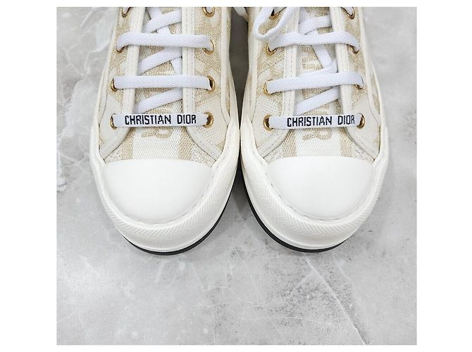 Dior Sneakers platform Gold Work-and - vista 6