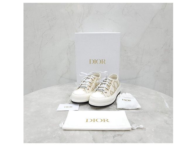 Dior Sneakers platform Gold Work-and - vista 8