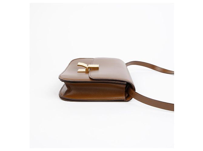Céline Bolso de Hombro Medium Classic Box Camel - vista 6