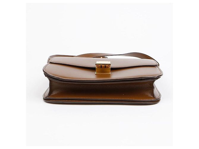 Céline Bolso de Hombro Medium Classic Box Camel - vista 7