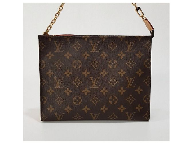 Louis Vuitton Necessaire Monogram con catena - vista 2