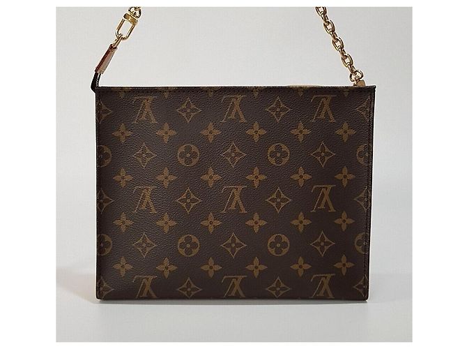 Louis Vuitton Necessaire Monogram con catena - vista 4