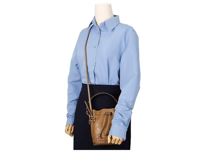 Fendi Montréal Mini Bucket Shoulder Bag - vista 10