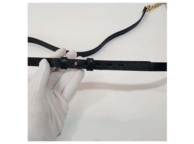 Gucci Borsa camera Marmont in tela - vista 6