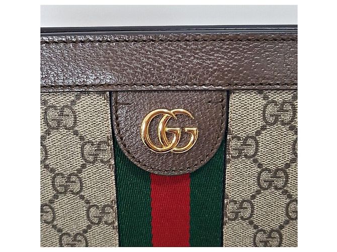 Gucci Ophidia GG Supreme Chain Shoulder Bag - view 3