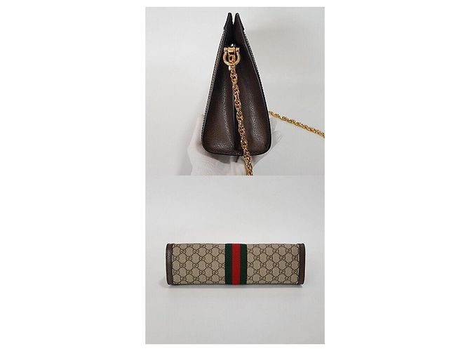 Gucci Ophidia GG Supreme Chain Shoulder Bag - view 4