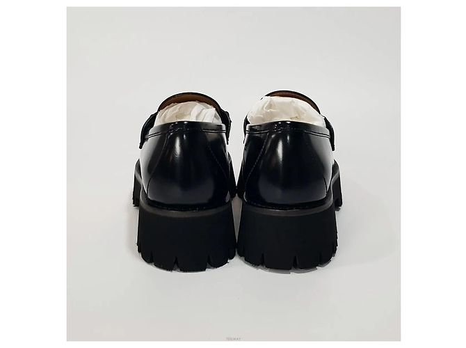 Gucci Square Horsebit Leder-Loafer - Ansicht 5
