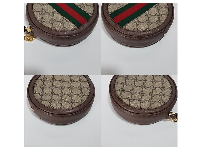 Gucci Pochette Ophidia GG Round Pouch - vista 7