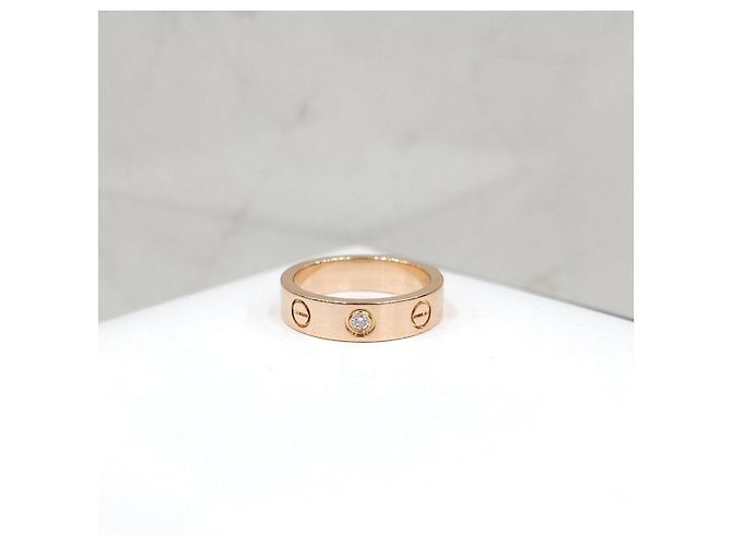 Cartier Diamond Love Band Ring Small - Ansicht 9