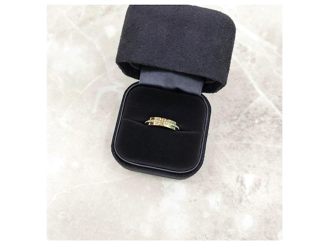 Tiffany & Co Schmaler Diamantring Gelbgold - Ansicht 15