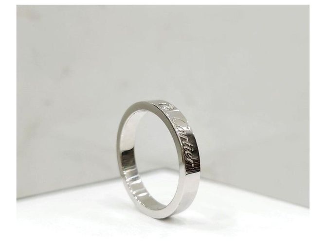 Cartier Anel de platina e diamante Tamanho - vista 10