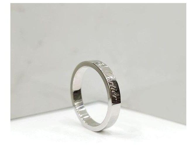 Cartier Anel de platina e diamante Tamanho - vista 4