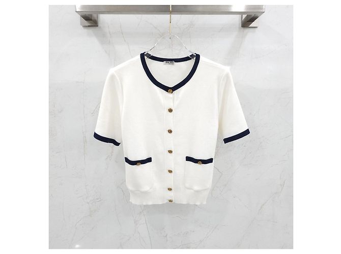 Miu Miu Baumwoll-Cardigan-Rock-Set - Ansicht 13
