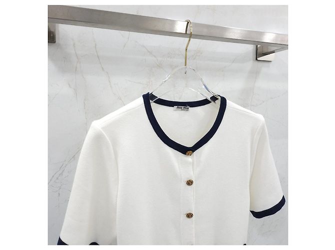 Miu Miu Baumwoll-Cardigan-Rock-Set - Ansicht 15