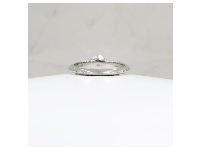 Tiffany & Co Fede nuziale in platino e diamanti - vista 9