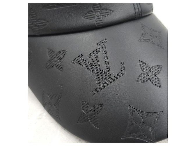 Louis Vuitton Cappellino da Baseball Shadow Leather Monogram - vista 4