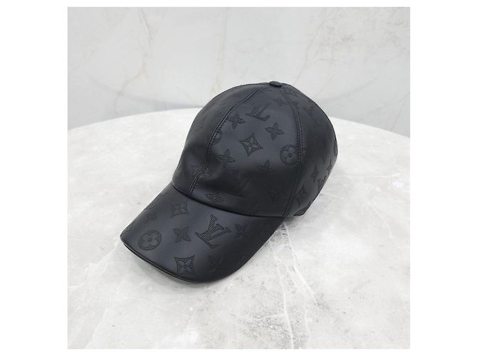 Louis Vuitton Cappellino da Baseball Shadow Leather Monogram - vista 7