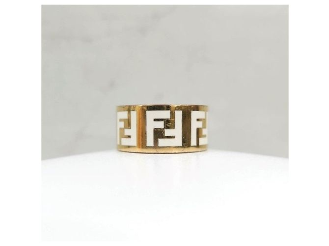 Fendi Forever Gold White breiter Ring - Ansicht 10