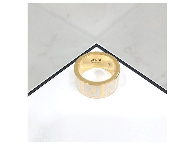 Fendi Forever Gold White breiter Ring - Ansicht 11