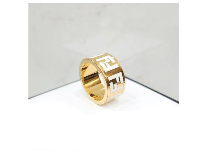 Fendi Forever Gold White breiter Ring - Ansicht 12