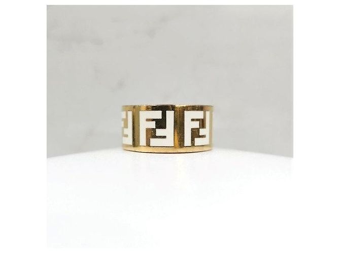Fendi Forever Gold White breiter Ring - Ansicht 3