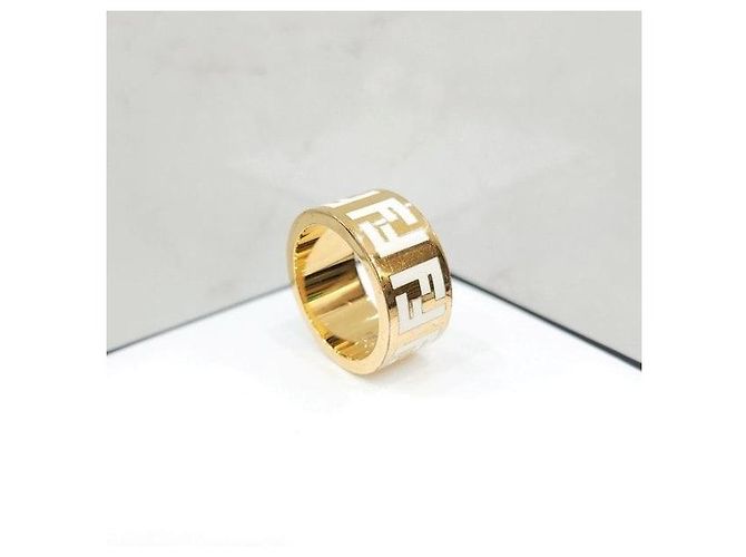 Fendi Forever Gold White breiter Ring - Ansicht 5
