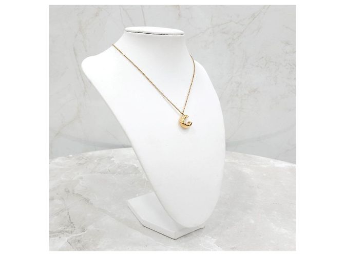 Louis Vuitton Goldene Initial-Anhängerkette - Ansicht 11