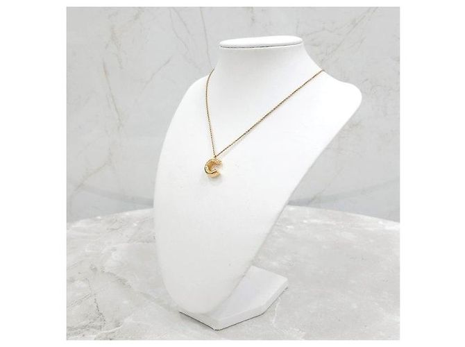 Louis Vuitton Goldene Initial-Anhängerkette - Ansicht 2
