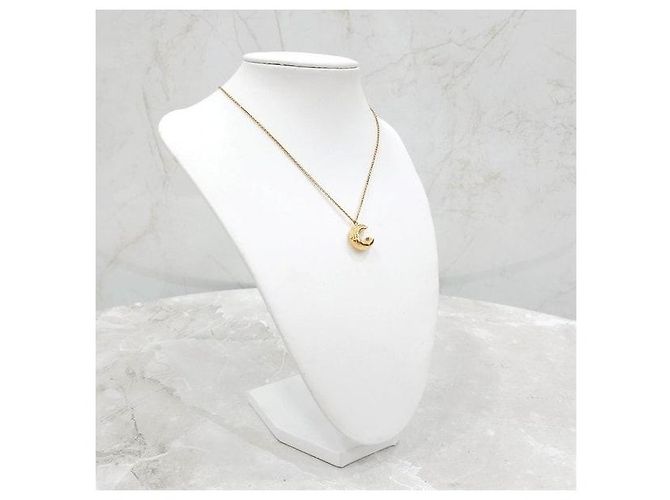 Louis Vuitton Goldene Initial-Anhängerkette - Ansicht 3
