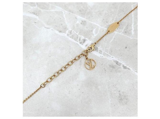 Louis Vuitton Goldene Initial-Anhängerkette - Ansicht 7