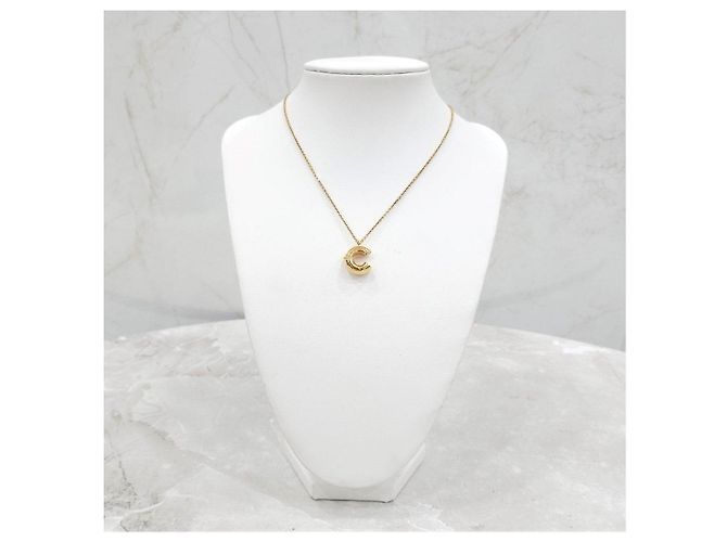 Louis Vuitton Goldene Initial-Anhängerkette - Ansicht 9