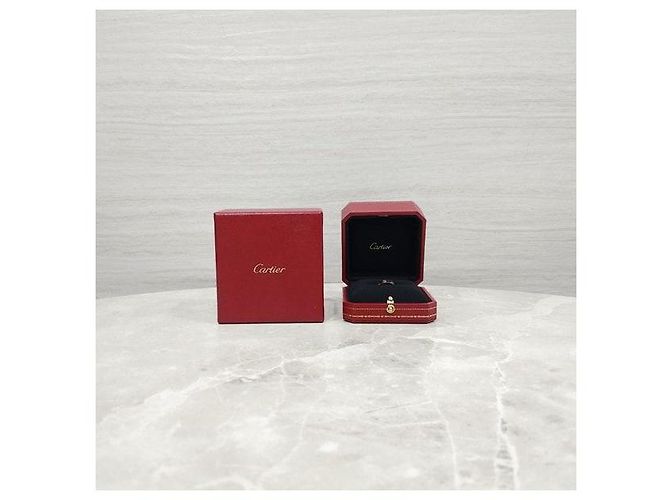 Cartier Anello Love Band Small Pink Gold - vista 5