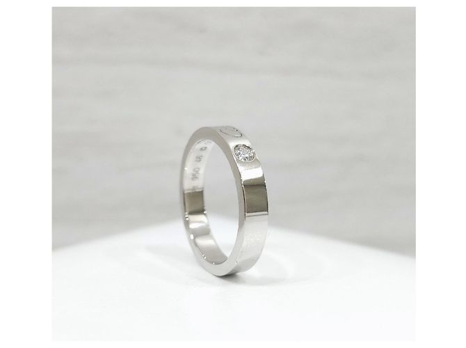 Cartier Ehering Platin Diamant Größe - Ansicht 10