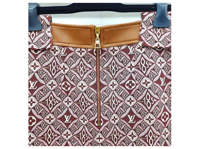 Louis Vuitton Minigonna a trapezio Monogram - vista 11