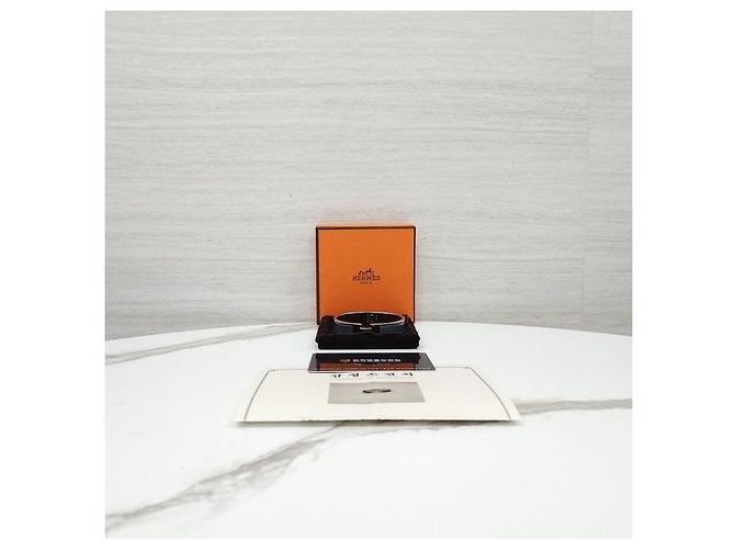 Hermès Bracciale Click PM Blue Gracie Silver - vista 6