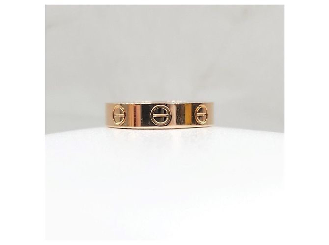 Cartier Diamond Love Band Ring Roségold - Ansicht 9
