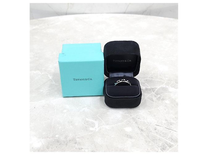 Tiffany & Co True Wide Ring Weißgold Größe - Ansicht 12