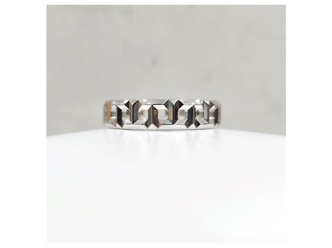 Tiffany & Co True Wide Ring Weißgold Größe - Ansicht 7