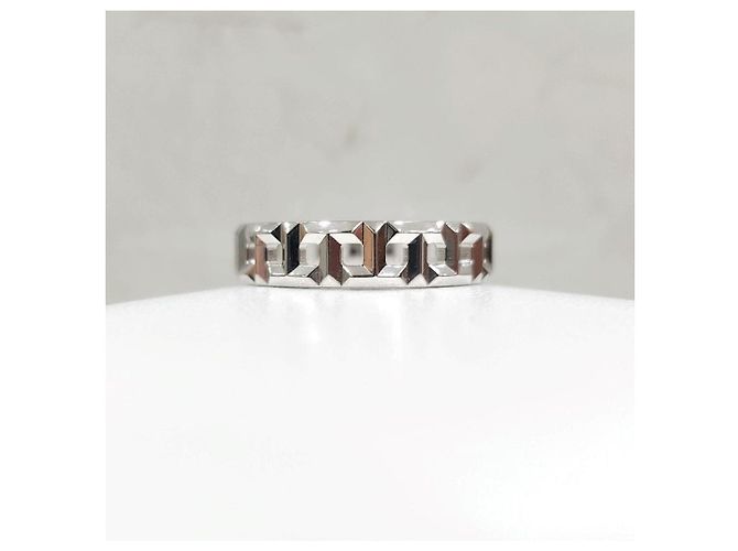 Tiffany & Co True Wide Ring Weißgold Größe - Ansicht 8