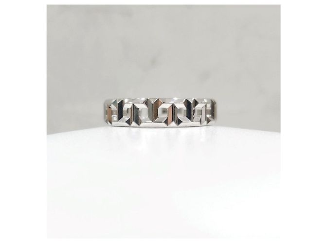 Tiffany & Co True Wide Ring Weißgold Größe - Ansicht 9