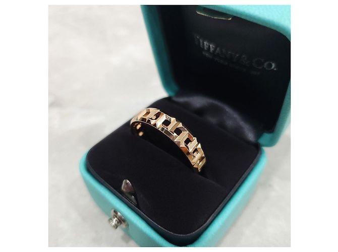 Tiffany & Co True Wide Ring Rose Gold Ring Größe - Ansicht 11