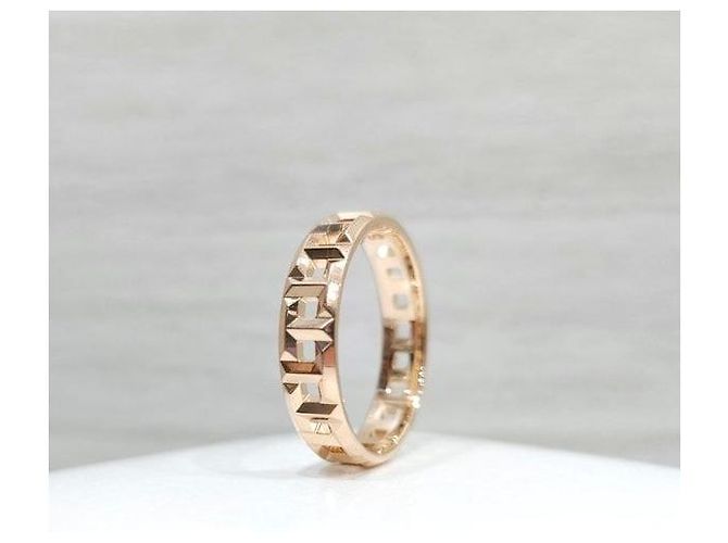 Tiffany & Co True Wide Ring Rose Gold Ring Größe - Ansicht 4