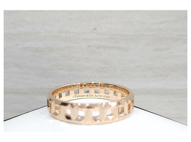 Tiffany & Co True Wide Ring Rose Gold Ring Größe - Ansicht 9
