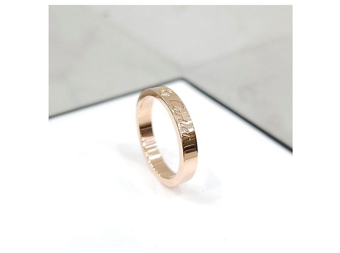 Cartier Diamond Ehering Rosegold, Größe - Ansicht 13